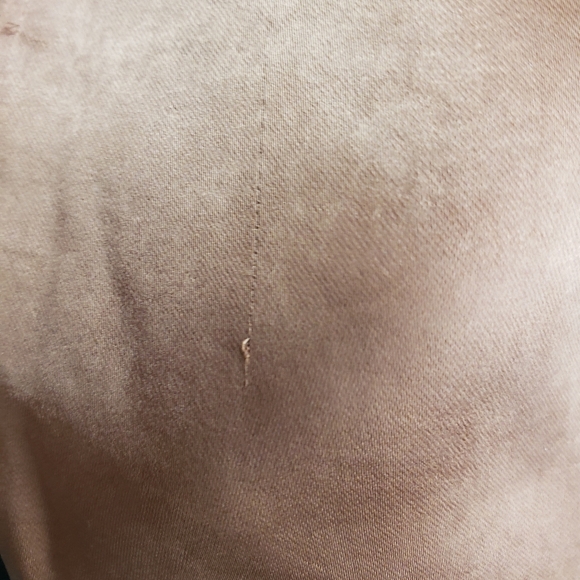 Selfie LeslieChamps Elysees Long Sleeve Open Back Mini Dress Chocolate Small - Picture 9 of 9